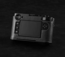 本革カメラケース LEICA ライカ m11用 ブラック_画像1