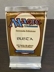 【エラーパック】MTG リバイズド イタリア語 白枠 ブースターパック revised 未開封 booster pack Italian