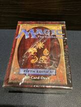 MTG 第5版 スターター 新品 未開封 英語版 Magic The Gathering 5th edition starter deck seald English_画像2