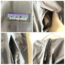 良品/patagonia torrentshell 3L jkt パタゴニア トレントシェル3Lジャケット マウンテンパーカー ナイロンジャケット 黒ブラック メンズ S_画像9