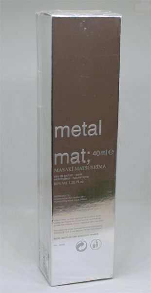 【送料無料】未開封 マサキ マツシマ マット メタル オードパルファム 40ml◆マサキマツシママットメタル◆香水◆マッドメタル◆