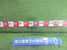 日産 セドリック E-430 旧車 純正 左 リア ドア ガラス 固定窓 アサヒ M224 全体擦り傷有り 現状販売 中古_画像1