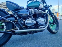 $トライアンフ ボンネビル ボバー 車体 Triumph Bonneville Bobber ハンドル カスタム多数 動画あり ローン可 現車確認可 東京都福生市発_画像9