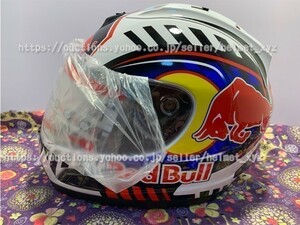 激安から★1☆最新日本未発売アライ風REDBULLレッドブルフルフェイスヘルメットS/M/L/XL/XXLサイズ選択可能☆★オンロード