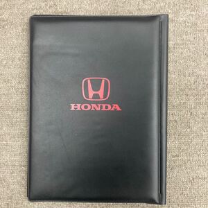 ●A3397● ホンダカーズ 東京中央 車検証ケース カバー Honda cars tokyo booklet cover accord civic cr-v hr-v integra prelude vtec