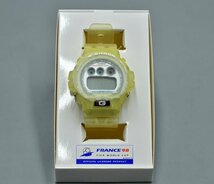 G-SHOCK ジーショック CASIO カシオ 腕時計 98年フランスW杯 FIFAワールドカップ DW-6900WF-7T 動作未確認 箱/説明書付　コラボ_画像2