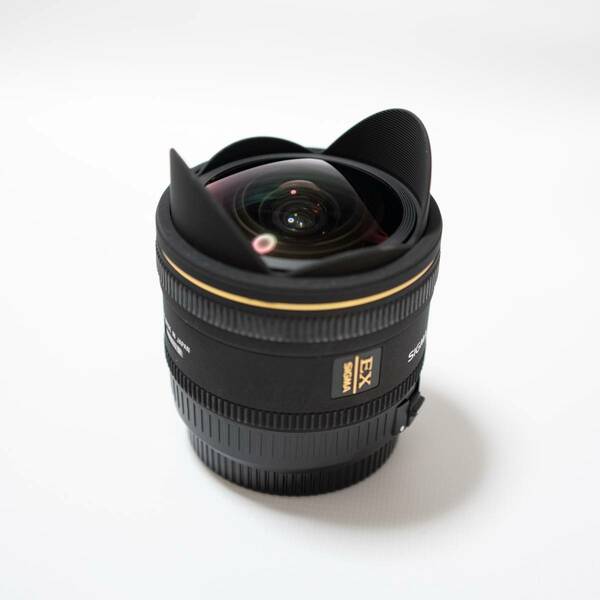 SIGMA 10mm f2.8 EX DC HSM fisheye EFマウント 魚眼レンズ