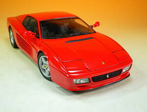 難有り　KYOSHO 1/18 FERRARI 512TR 1991　フェラーリ テスタロッサ進化版 京商　ゆうパック80サイズ送料着払い