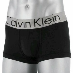 CALVIN KLEIN　Steel Micro Low Rise Trunk　カルバンクライン　ボクサーパンツ　ブラック S　日本サイズ M　