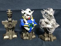 TOY【 MS MECHANICAL BUST 02 ガンダムエクシア 全3種 】（組立済み・新品同様）_画像2