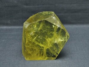 誠安◆超レア極品天然AAA黄水晶(シトリン)原石[T386-7219]