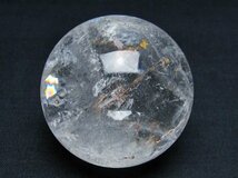 誠安◆超レア最高級天然ヒマラヤ水晶丸玉 50mm [T62-15373]_画像1