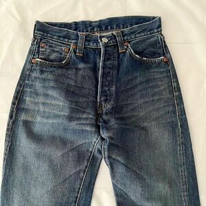 90s LEVI'S 47年モデル 501XX 片面タブ 555刻印 バレンシア工場 USA製 レプリカ 復刻 W30 （ ビンテージ 90年代 リーバイス S501XX 大戦 