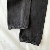 RRL 黒 ブラック スウェットパンツ （ ラルフローレン ダブルアールエル ビンテージ sweat vintage 50s 霜降り ごま塩 後付けパーカー 40s_画像6