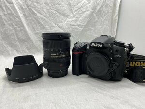 ■大人気【Nikon ニコン デジタル一眼レフカメラ D7000 16.2メガピクセル AF-S DX NIKKOR 18-200mm f/3.5-5.6G ED VR レンズフード付】SH-1