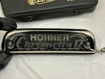 ●【HOHNER ホーナー Chrometta12 クロマティックハーモニカ ZEN-ON 全音 BRESSAN アルトリコーダー セット 楽器】SF-2436_画像2