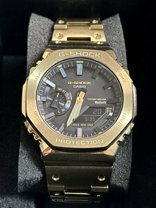 #極美品【カシオ CASIO G-SHOCK GM-B2100GD-9AJF Gショック タフソーラー モバイルリンク機能 20気圧防水 腕時計 長期保証付】N12065