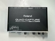 #綺麗【Roland QUAD-CAPTURE MODEL UA-55 ローランド オーディオインターフェース USB2.0 音楽制作 現状品】N12151_画像10