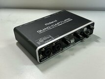 #綺麗【Roland QUAD-CAPTURE MODEL UA-55 ローランド オーディオインターフェース USB2.0 音楽制作 現状品】N12151_画像2