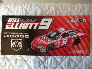 Action 1/24 2002 Bill Elliott #9 Dodge Intrepid