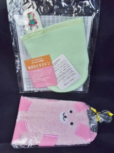 .. temperature . Ram Lee z..... mitten ..... monogatari + animal towel handkerchie /Atsuko Matano super microfibre LA MERISE