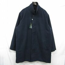 ★RALPHLAUREN★ 新品未使用 サイズ XL LAUREN ロング丈 レイン コート 撥水 ライナー付 ネイビー ラルフローレン 古着 ビンテージ 3D0401_画像1