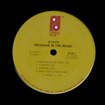 USオリジLP！The O'Jays / Message In The Music 76年【Philadelphia International PZ 34245】オージェイズ フィリー・ソウル ガラージ_画像2