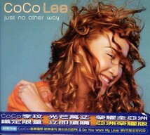 帯付き！台湾盤2000年プレスCD+VCD！CoCo Lee / Just No Other Way【Epic/494791.9】ココ・リー 李[王文] Runaway Bride 挿入歌 Asian Pops_画像1