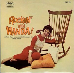 レア！62年 国内10インチ！赤盤 MONO盤 Wanda Jackson / Rockin' With Wanda!【Capitol / OLP 78】ワンダ・ジャクソン ロックンロール