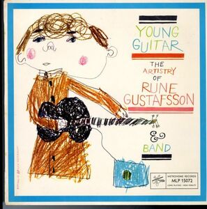 スウェーデン盤LP！MONO盤 Rune Gustafsson / Young Guitar 61年【Metronome / MLP 15072】ルネ・グスタフソン Jan Johansson 北欧 ジャズ