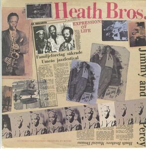 USオリジLP！Heath Brothers / Expressions Of Life 81年 【Columbia / FC 37126】ヒース・ブラザーズ Stanley Cowell , Mtume 参加