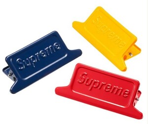 新品未使用品　Supreme Dulton Small Clips (Set of 3) シュプリーム ダルトン スモール クリップ マルチカラー