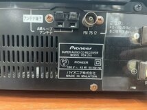 △8427　中古品　オーディオ機器　マルチミュージックレシーバー　Pioneer PDX-Z10　パイオニア　本体のみ_画像9