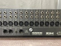 △8642　現状品　器材　ミキサー　MACKIE SR24-4　マッキー　本体のみ_画像4