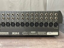 △8642　現状品　器材　ミキサー　MACKIE SR24-4　マッキー　本体のみ_画像5