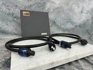 □t1310　中古★OYAIDE C-037/P-037　オヤイデ電気　電源ケーブルペア 1.5m