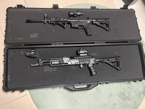 東京マルイ　M4A1MWS ガスブローバック　AK102 カスタム　ガス　電動　セット　PELICAN ペリカンケース　1750