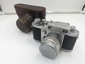 #1415【コレクター必見！】Minolta-35 MODEL Ⅱ/CHIYODA KOGAKU/ミノルタ/Leica ライカ/ジャンク/千代田光学/レトロ/フィルムカメラ