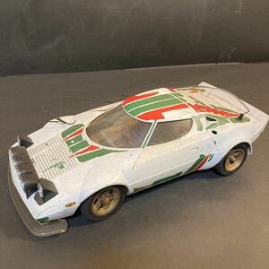 ★タミヤ ? TAMIYA 1/10 ランチアストラトス プラモデル ラジコン 現状品 ジャンク LANCIA STRATOS