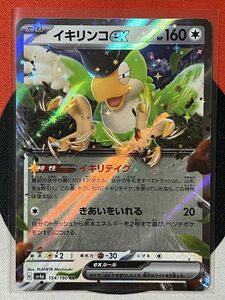 ポケモンカードゲーム スカーレット&バイオレット sv4a シャイニートレジャーex RR イキリンコex イキリテイク 《送料63円~》