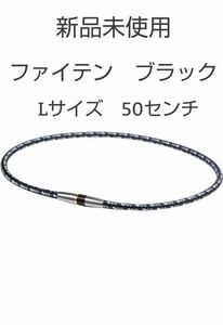 phiten ファイテン ネックレス ブラック Lサイズ RAKUWAネックX50 ハイエンド 肩こり 腰痛 磁気ネックレス