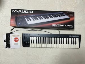 M-AUDIO KEYSTATION 49 DTM MIDI 打ち込み　楽曲制作用　中古現状品