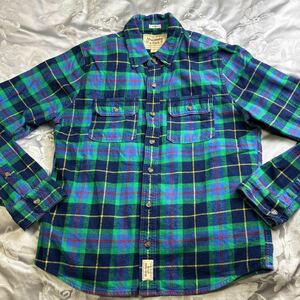 Abercrombie&Fitch アバクロンビー&フィッチ ネルシャツ サイズL トップス 長袖　厚手 (管理番号2312IZ102400) 