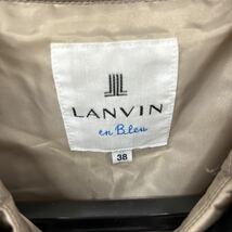 B3814 LANVIN ダウンジャケット　レディース　サイズ38_画像2