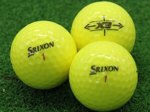 ABランク スリクソン SRIXON X3 イエロー 2022年モデル 20個 球手箱 ロストボール