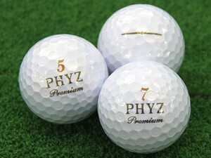 ABランク ブリヂストン BRIDGESTONE PHYZ premium ゴールドパール 2014年モデル 30個 球手箱 ロストボール