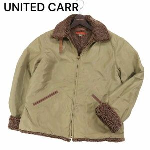 UNITED CARR by BUZZ RICKSON'S バズリクソンズ UC10944 秋冬 裏ボア★ ナイロン フライト ジャケット Sz.L　メンズ　I3T02299_B#N