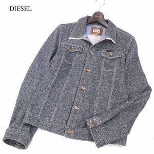 DIESEL ディーゼル 通年 スウェット★ トラッカー ジャケット Sz.M　メンズ　I3T02524_C#O