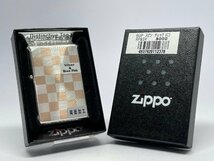 送料無料 ZIPPO[ジッポー]両面加工 ボトムズアップ スピンチェック(C)ローズピンク&シルバー_画像5