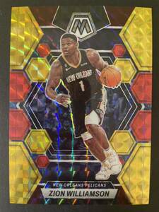 88枚限定　2022-23 Panini mosaic zion Williamson red gold モザイクパラレル　NBAカード　大活躍！ザイオン